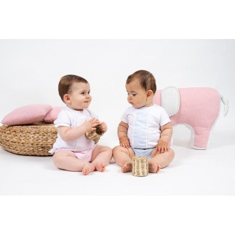 Conjunto corto pololo Melisa rosa-17921-Calamaro Baby - Monitoskids
