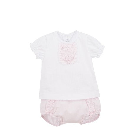 Conjunto corto jubón y pololo Elba-Calamaro Baby - Monitoskids