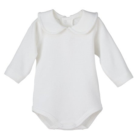 Body manga larga lugo cuello bebé-19089-Calamaro Baby - Monitoskids