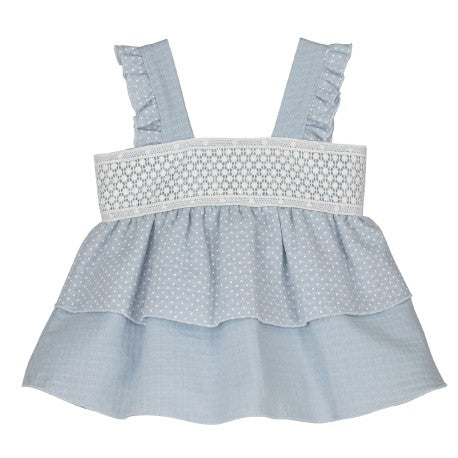 Vestido bebé niña Chamy-21215-Calamaro Baby - Monitoskids