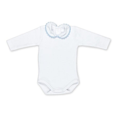 Body manga larga cuello piconela-19020-Calamaro Baby - Monitoskids