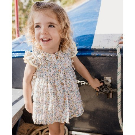 Vestido estampado floral bebé niña-30459-Tony Bambino - Monitoskids