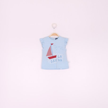 Conjunto niña pantalón corto y camiseta-Street Monkey - Monitoskids