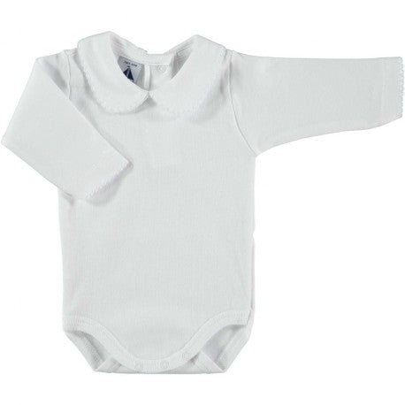 Body cuello bebé algodón - Babidú -1190 - Monitoskids