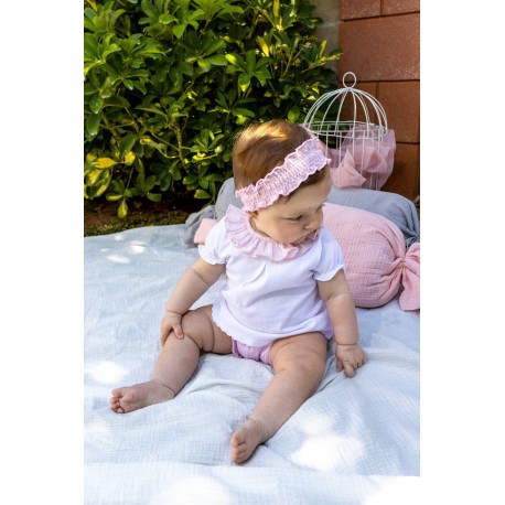 Conjunto corto Béring bebé niña-11101-Calamaro Baby - Monitoskids