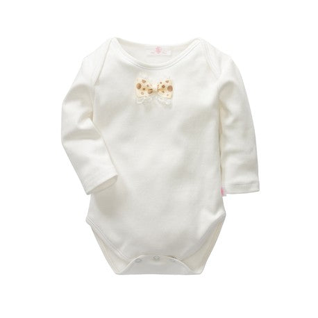 Body manga larga algodon detalle lacito - Monitoskids
