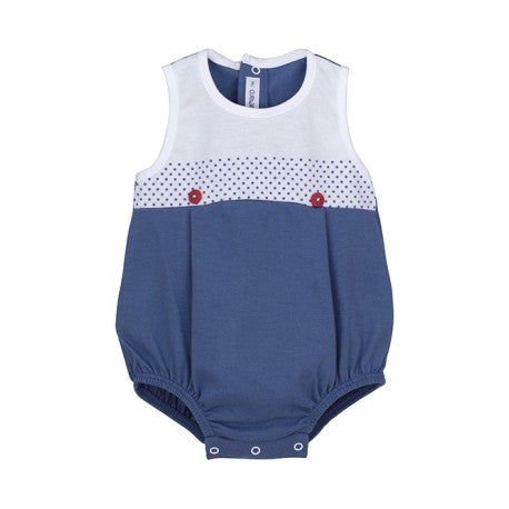 Pelele corto desmangado Leyte-32333-Calamaro Baby - Monitoskids