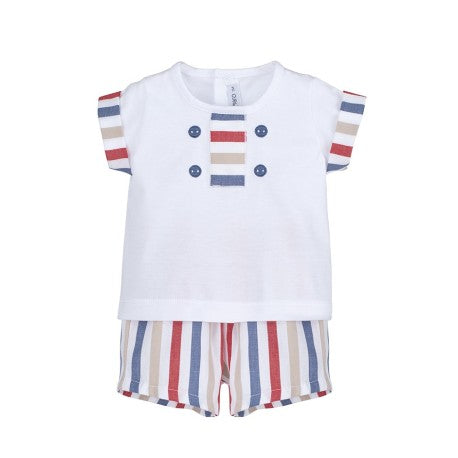 Conjunto corto pololo Altea-17612-Calamaro Baby - Monitoskids