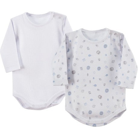 Pack 2 bodies cierre lateral manga larga Juguetes Calamaro - Monitoskids