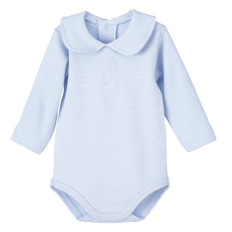 Body manga larga lugo cuello bebé-19089-Calamaro Baby - Monitoskids