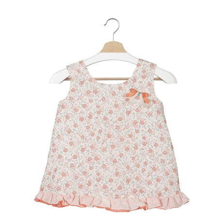 Vestido bebé estampado floral Ninfa Excellent-Calamaro Baby - Monitoskids