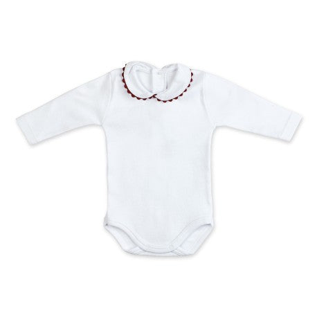Body manga larga cuello piconela-19020-Calamaro Baby - Monitoskids
