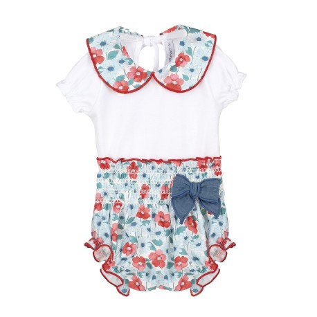 Conjunto pololo  Medma bebé niña-17834-B-Calamaro Baby - Monitoskids