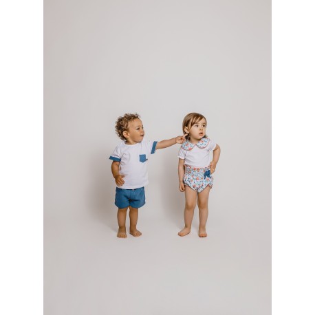 Conjunto pololo  Medma bebé niña-17834-B-Calamaro Baby - Monitoskids
