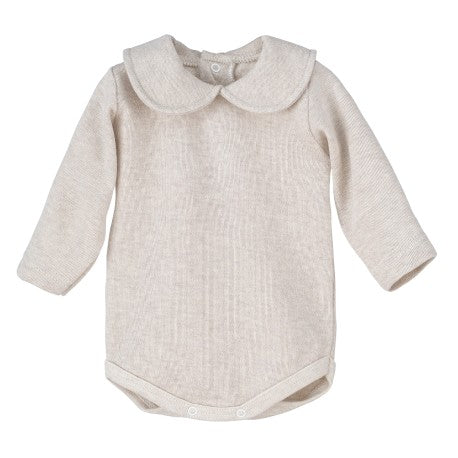 Body manga larga lugo cuello bebé-19089-Calamaro Baby - Monitoskids