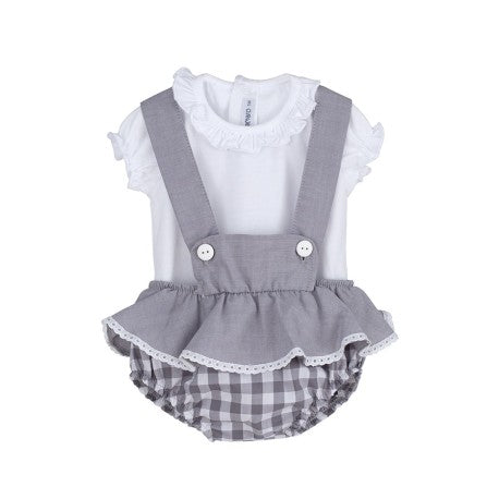 Conjunto corto pololo tirantes  Muriwai-17597-Calamaro Baby - Monitoskids