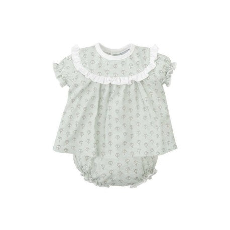 Conjunto ranita volantes+ camiseta Lavanda-40289-Babidu - Monitoskids