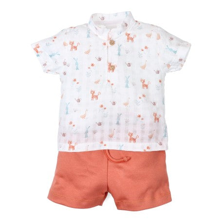 Conjunto corto bebé 2 piezas-PPV-27516-Popys - Monitoskids