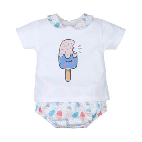 Conjunto corto bebé Helados-29415-Tony Bambino - Monitoskids