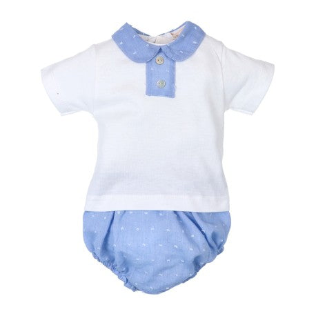 Conjunto corto bebé-27766-Tony Bambino - Monitoskids