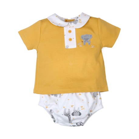 Conjunto corto bebé-27815-Tony Bambino - Monitoskids