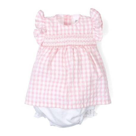 Conjunto de 2 piezas bebé niña Vichy-27493-Tony Bambino - Monitoskids