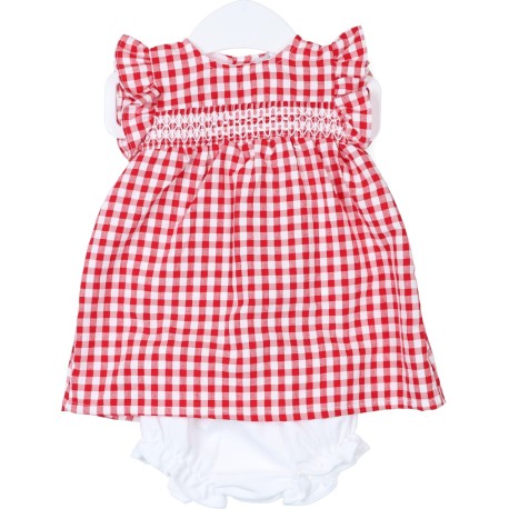 Conjunto de 2 piezas bebé niña Vichy-27493-Tony Bambino - Monitoskids