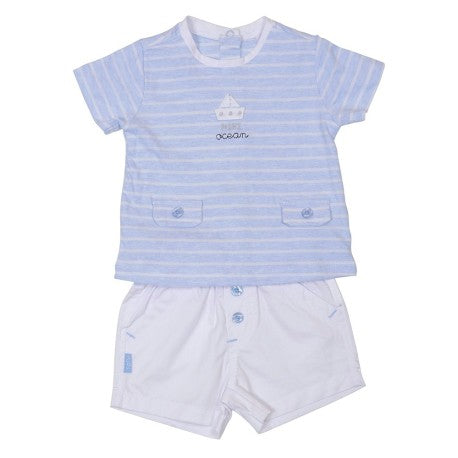Conjunto corto bebé  "MINI OCEAN"-Yatsi - Monitoskids