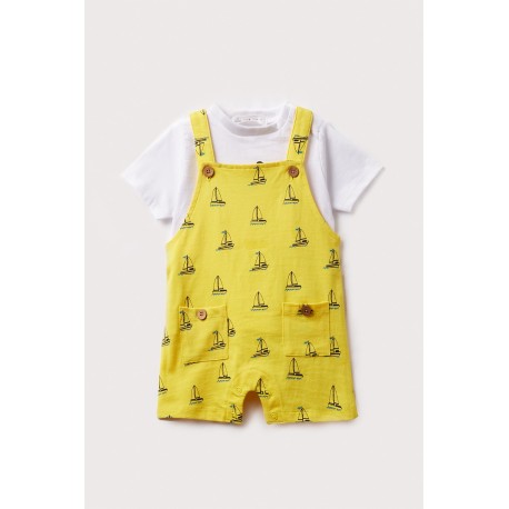 Conjunto peto corto bebé niño ahoy!-244051-Street Monkey - Monitoskids