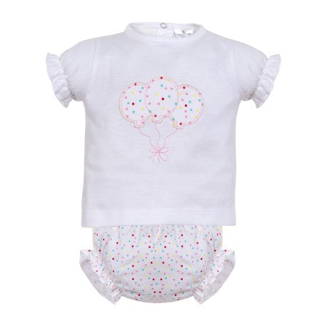 Conjunto corto algodón 2 piezas  bebe-MN8514-Minhon - Monitoskids