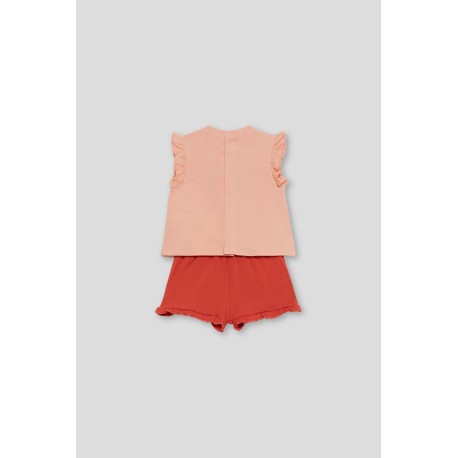 Conjunto camiseta y pantalón corto bebé niña-251021-Street Monkey - Monitoskids