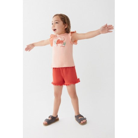 Conjunto camiseta y pantalón corto bebé niña-251021-Street Monkey - Monitoskids
