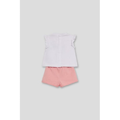 Conjunto algodón camiseta y pantalón corto bebé niña-251004-Street Monkey - Monitoskids