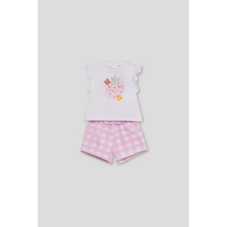 Conjunto camiseta y pantalón corto bebé niña-251030-Street Monkey - Monitoskids