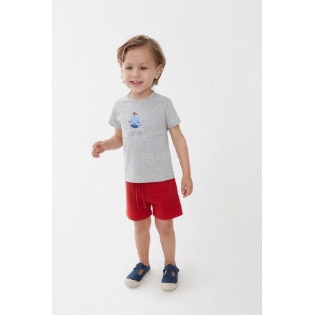 Conjunto camiseta y pantalón corto algodón bebé niño-252040-Street Monkey - Monitoskids