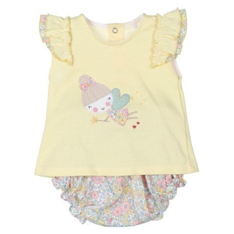 Conjunto con detalle flores y un hada bebé niña-30981-Tony Bambino - Monitoskids