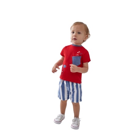 Conjunto corto bebé niño-242010-Street Monkey - Monitoskids