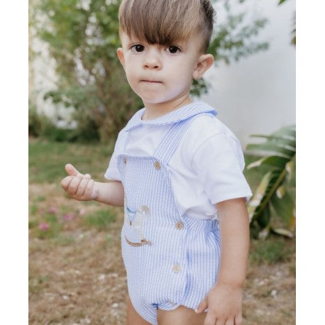 Conjunto corto de 2 piezas con detalle de caballito-32340-Tony Bambino - Monitoskids