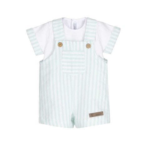 Conjunto corto peto Bundi bebé niño -11305-Calamaro Baby - Monitoskids