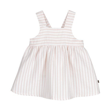 Vestido de tirantes estampado rayas Bundi para bebé-21326-Calamaro Baby - Monitoskids
