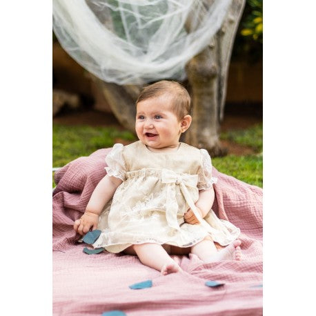 Vestido burma excellentt Ceremonia-21296B-Calamaro Baby - Monitoskids