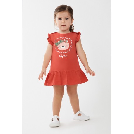 Vestido con volantes de algodón bebé niña-251023-Street Monkey - Monitoskids