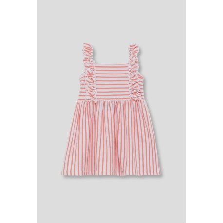 Vestido desmangado rayas bebé niña-263033-Street Monkey - Monitoskids