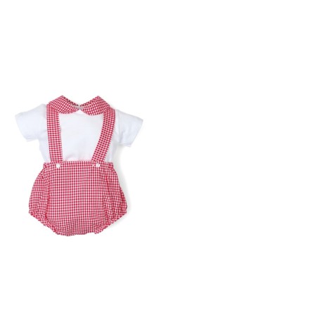 Conjunto bebé corto vichy-26244-Tony Bambino - Monitoskids