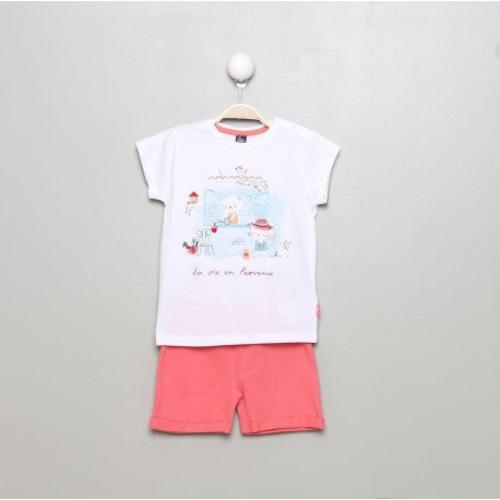 Conjunto corto bebé niña 20106-Street Monkey - Monitoskids