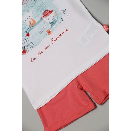 Conjunto corto bebé niña 20106-Street Monkey - Monitoskids
