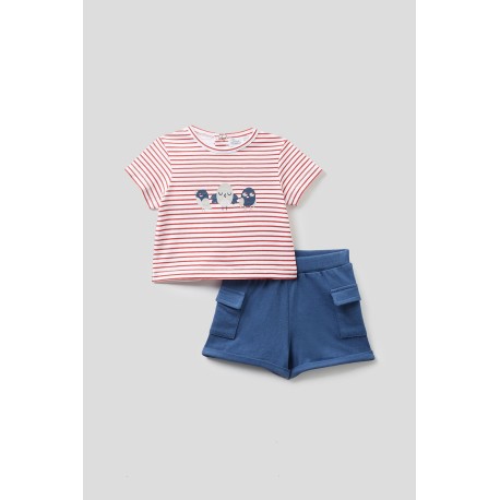 Conjunto sport 2 piezas bebé niño birds-232013-Street Monkey - Monitoskids